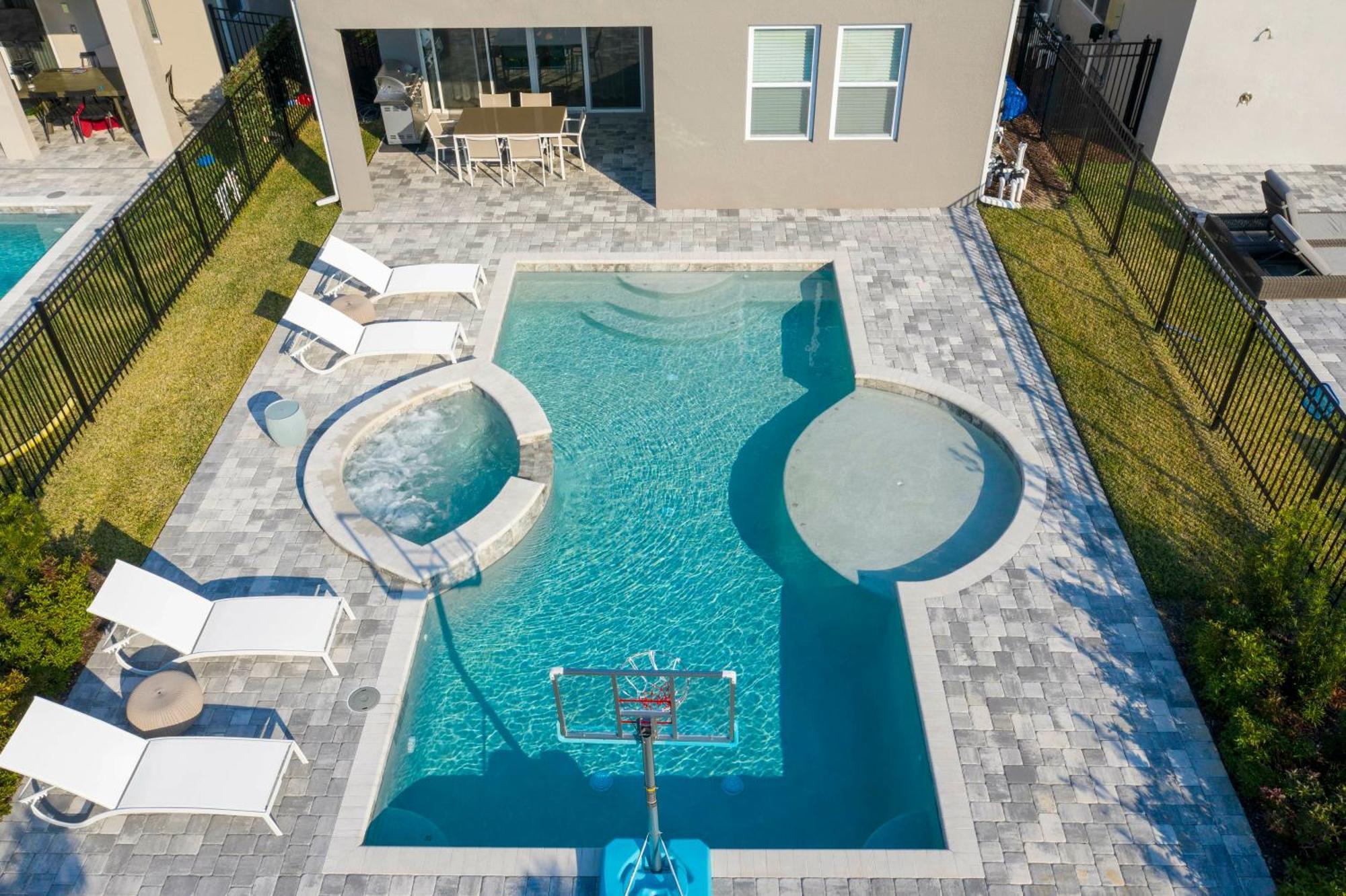 Beautiful Themed Single Home With Private Pool And Game Room Ec0405 奥兰多 外观 照片