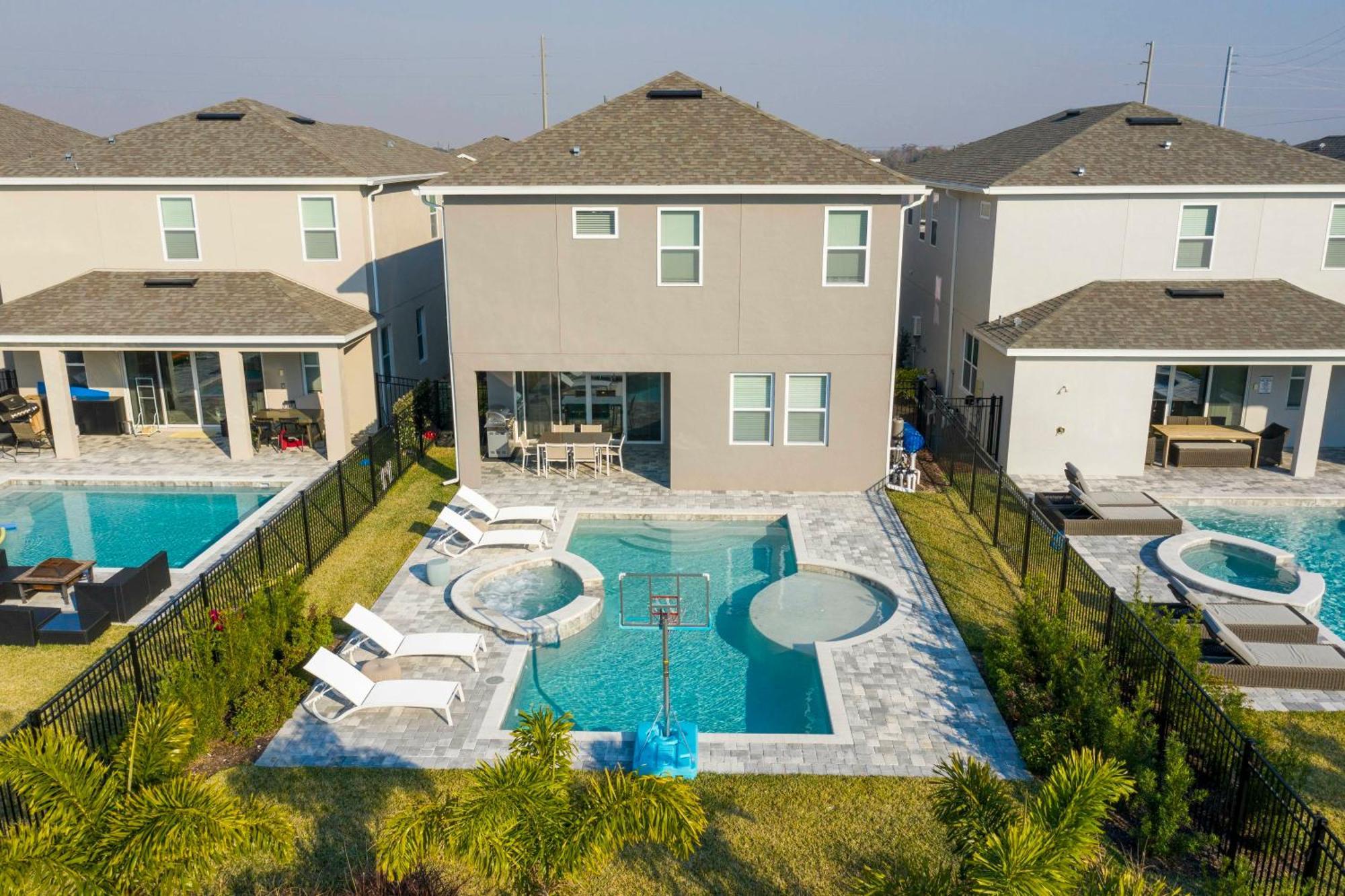 Beautiful Themed Single Home With Private Pool And Game Room Ec0405 奥兰多 外观 照片