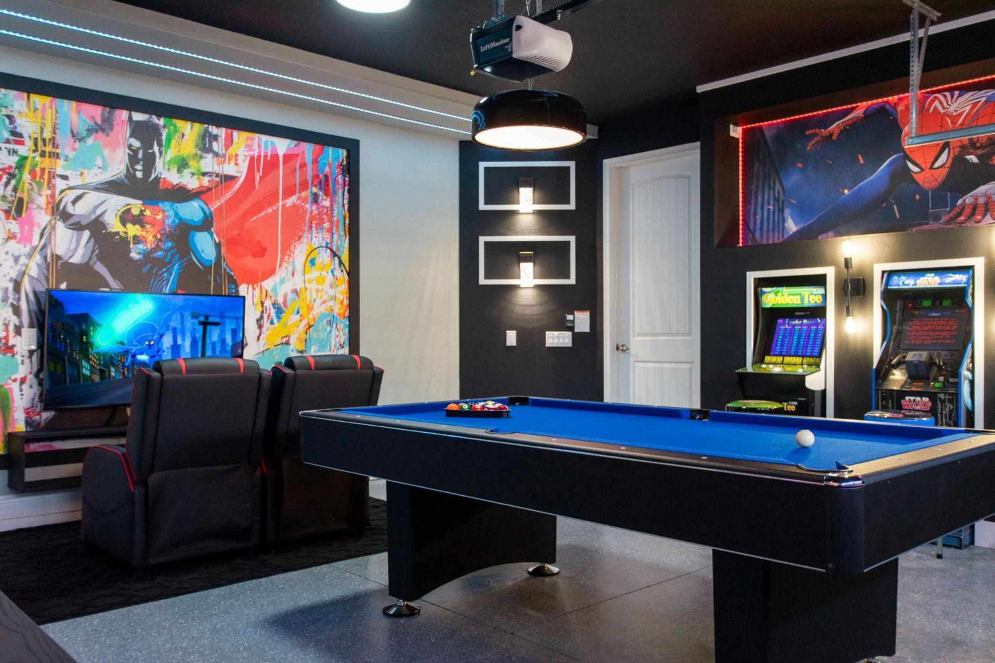 Beautiful Themed Single Home With Private Pool And Game Room Ec0405 奥兰多 外观 照片