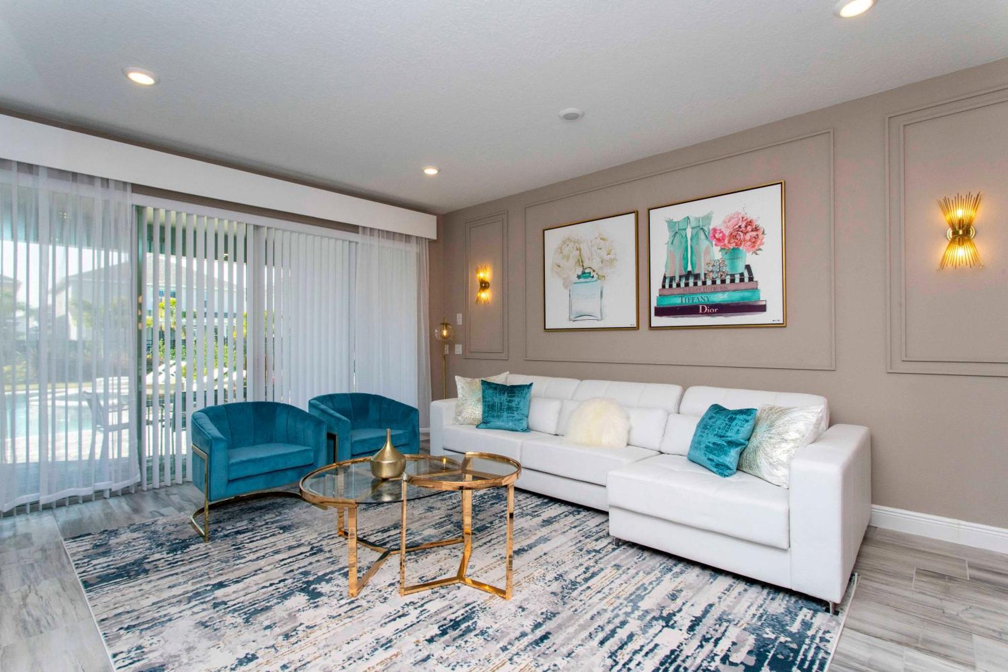 Beautiful Themed Single Home With Private Pool And Game Room Ec0405 奥兰多 外观 照片