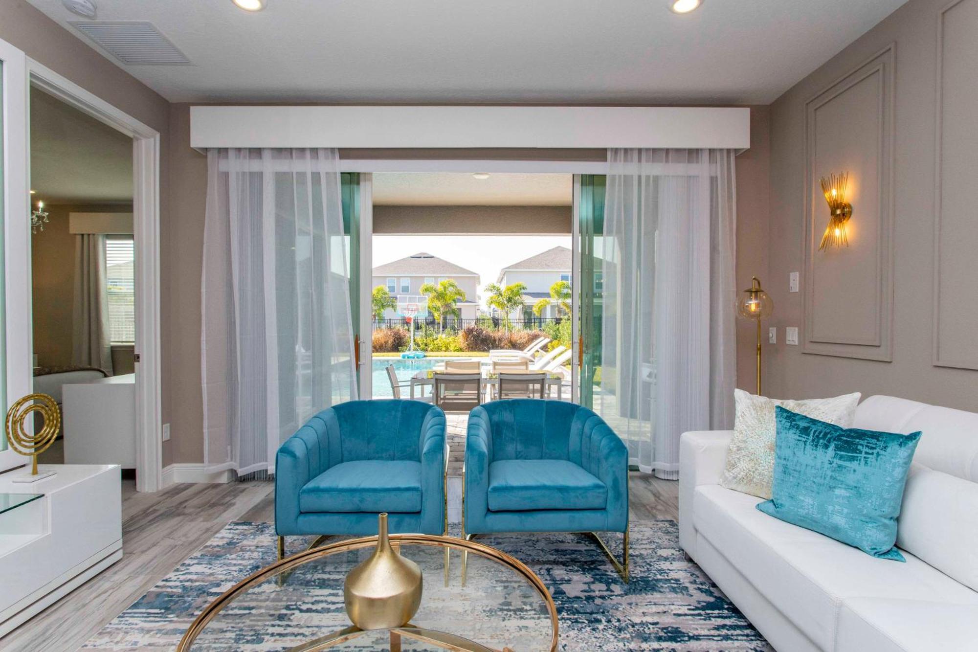 Beautiful Themed Single Home With Private Pool And Game Room Ec0405 奥兰多 外观 照片